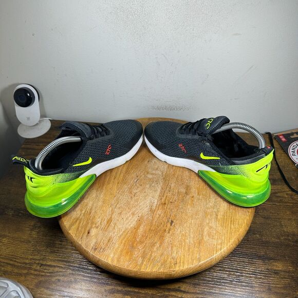 Nike Air Max 270 Retro Future Black Volt Green Women's Size 7 Shoe AV5141-001 - Picture 5 of 9